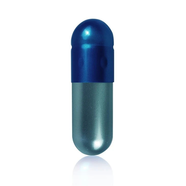 Blue Pearl Gelatin Capsules